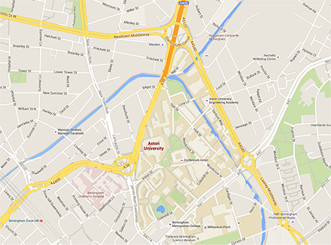Ashton University Map Small 